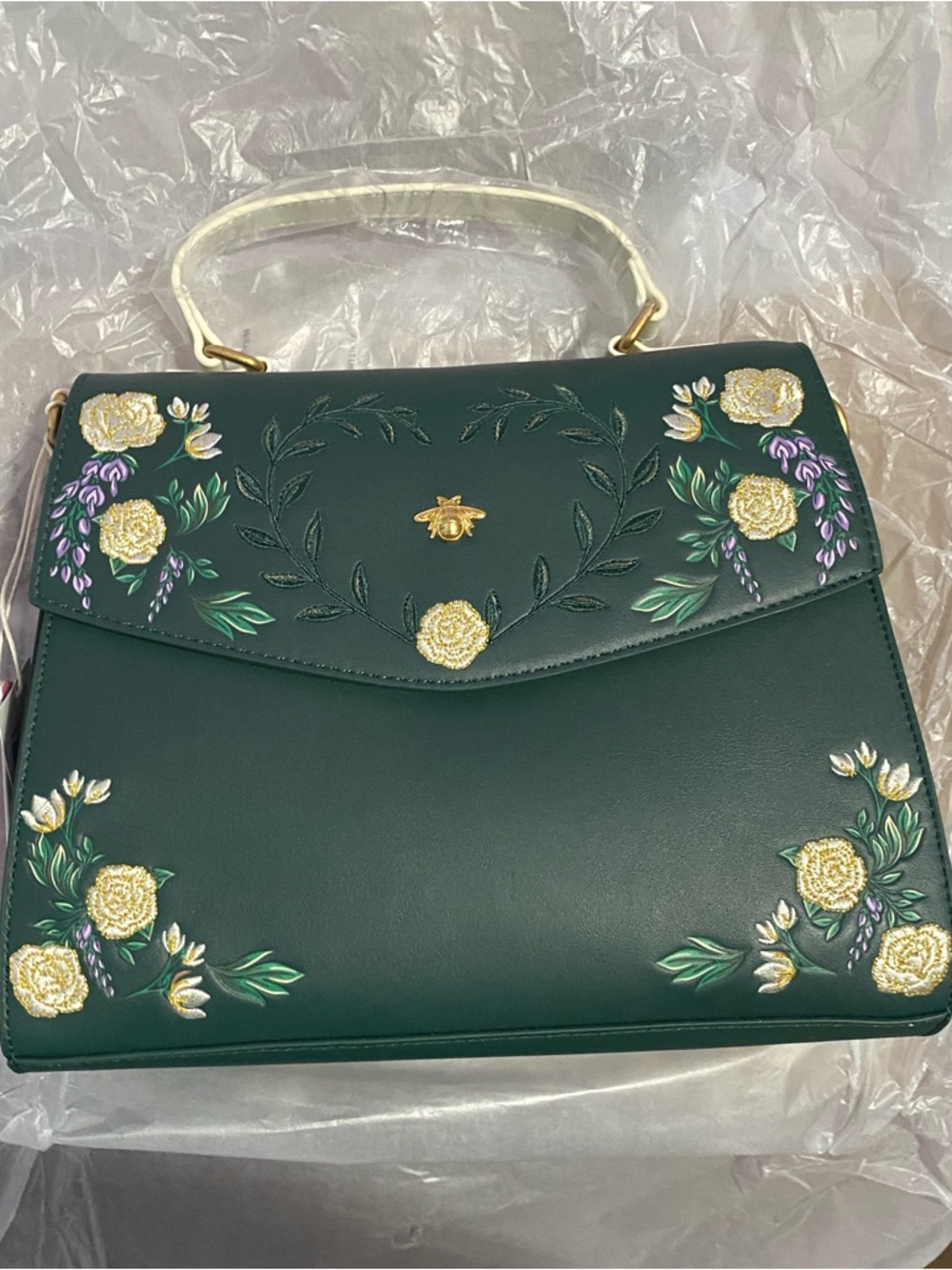 Loungefly Bridgerton Floral Crossbody Bag